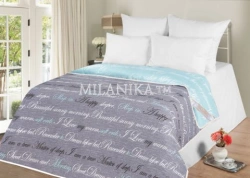 Adult Bedding Accessories: Blankets (Coverlets) by Milanika with Synthetic Fill
