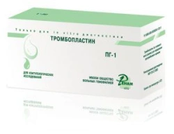 Prothrombin Time Testing Reagent for Blood Plasma Analysis "Thromboplastin