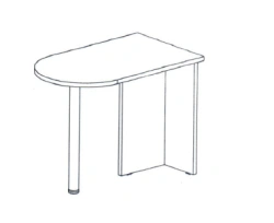Multipurpose Table Extension for Work and Meetings - Alliance-S