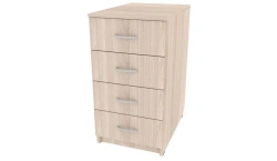 4-Drawer Side Cabinet 400x600x750mm Model 405.403