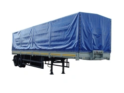 NEFAZ-9334 Semi-Trailer with Tarp and Foldable Sides