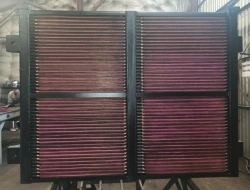 Liebherr R9100 Oil Cooling Radiator Replacement