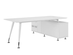 Executive Desk with Left Support Pedestal, Model EMP105SX