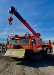 All-Terrain Transport Crawler Vehicle TGV-7-M (Crane-Manipulator)