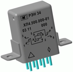 Sealed Electromagnetic Relay for Low Current Applications RÉN-34