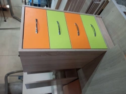 Durable Side Cabinet with PVC Edging, 1200x300x700 mm