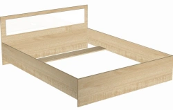 Double Wooden Bed for Adults: Elnat