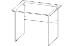 Universal Work Table - Bureaucrat Series