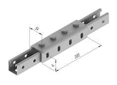External Connector for SMUP Profile SMA 638, SMA 639