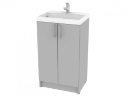 Water-Resistant Sink Cabinet 510x400x912mm with Mixer