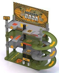 Military Base Garage with Lift and Car Wash