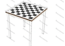 Protective Decorative Coated Table 600-2500x400-1200x650-950mm