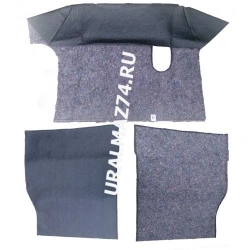 Cabin Floor Insulation Set (3 Parts) for KamAZ Vehicles