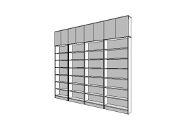 Four-Section Shelf ST-12