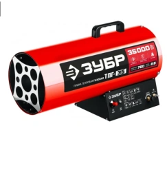 Gas-powered heat blower ZUBR TPG-35