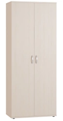Hermes 2-Door Wardrobe with Fixed Shelf and Pull-Out Rail Model Shk 34