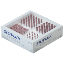 Siliflex Dental Elastic Heads for Pre-Treatment, Set of 100, SK11, SK12, SK13, SK14