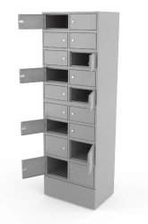 Subscription Storage Cabinet with 18 Compartments