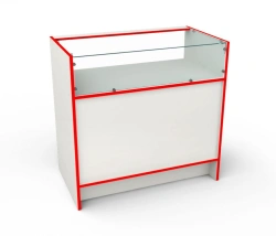 Glass/Particle Board Retail Counter