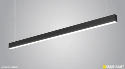 INI LED 60 LN Linear LED Light Fixture, Model BIN60LN0402