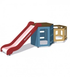 Children's Play Complex for Thematic Games - Romana 115.06.00