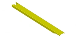 Driver's Partition Back Wall Trim for Liaz Modernized Model 529265-7800011-73