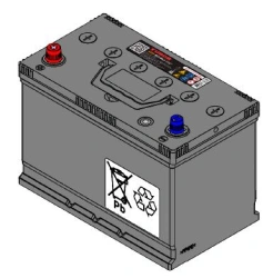 TUBOR ASIA 6ST-95.1 VL Lead-Acid Battery for Tractors