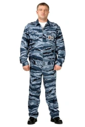 Men's Security Suit with Jacket and Trousers for Professional Use Model 3.110
