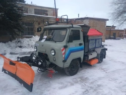 Versatile Multifunctional Machine MKM-1904-05 "Chistik" with Attachment Equipment