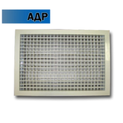 Ventilation Grille with Adjustable Louvers ADR-K 200x600MM 1.9KG