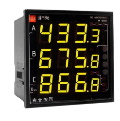 Multifunction Digital Electrical Measurement Device Model SHM96