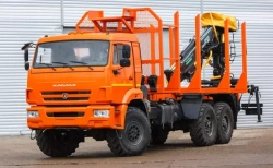 Timber Transport Vehicle with Crane (MM-110, VM10L74M) Model 336964