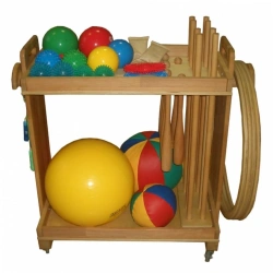 Gymnastics Equipment Trolley with Accessories Art. TG-003