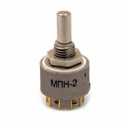 Compact Low-Frequency Rotating Switch MPN-2 7P1N 13 IP48 FIMD.640121.002 TU