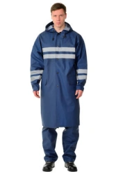 Waterproof Protective Raincoat "CYCLONE", Type 2, PVC