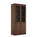 Bern Paper Storage Cabinet with Glass Doors