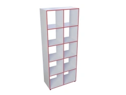 Spacious Multi-Section Open Cabinet for Classrooms, Art. 95724