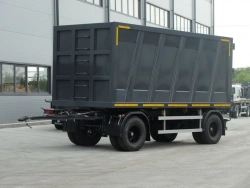 Scrap Transport Trailer Model 780254 for Metal Waste