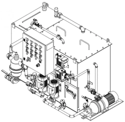 Wastewater Treatment System for Vacuum and Gravity Sewage UO-FXT 5