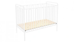 Polini Kids Vintage 110 Metal Crib, White, Art. 0001648.1