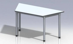 Trapezoidal Transformable Table, Art. 40294800