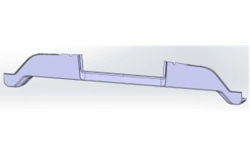 Vacuum Formed Plastic Cover for Route Indicator 5299-405P-5206020-10