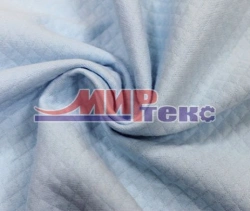 Synthetic Knit Fabric, 100% Polyester, Double Layer, Jacquard Design