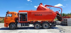 Combined Tank Truck 4671M3-40 on Kamaz 65115-5N Chassis