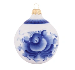Porcelain Christmas Ornament Ball 65MM