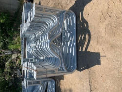 Premium Metal Cow Stall Divider for Bedding Separation