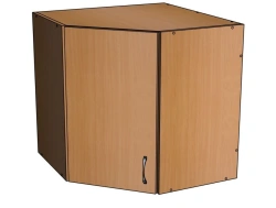 Corner Cabinet Antresol for Document Storage M69