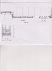Lowbed Trailer TR-2 Type P-2 Modification 92299-0000010