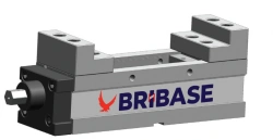 Self-Centering Modular Vise PD130 with Step Jaws BriBase