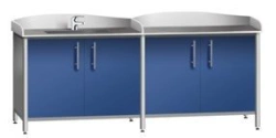 Modular Workstation KSSp 01-6E with Changing Table